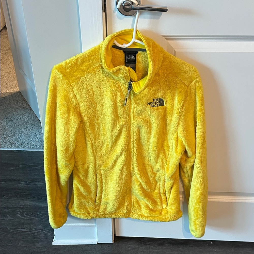 The North Face Yellow Fleece Jacket